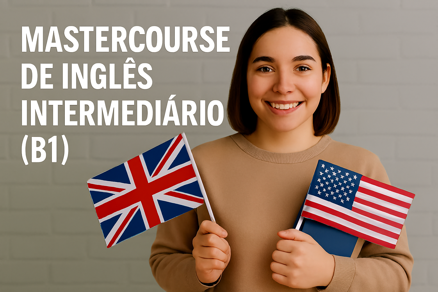 Curso de inglês intermediário B1